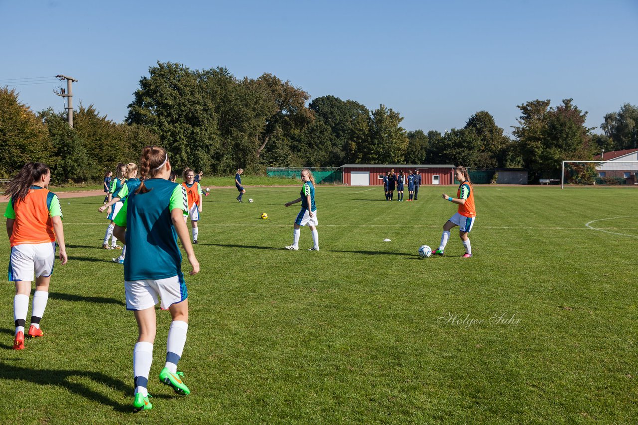 Bild 74 - B-Juniorinnen Krummesser SV - SV Henstedt Ulzburg : Ergebnis: 0:3